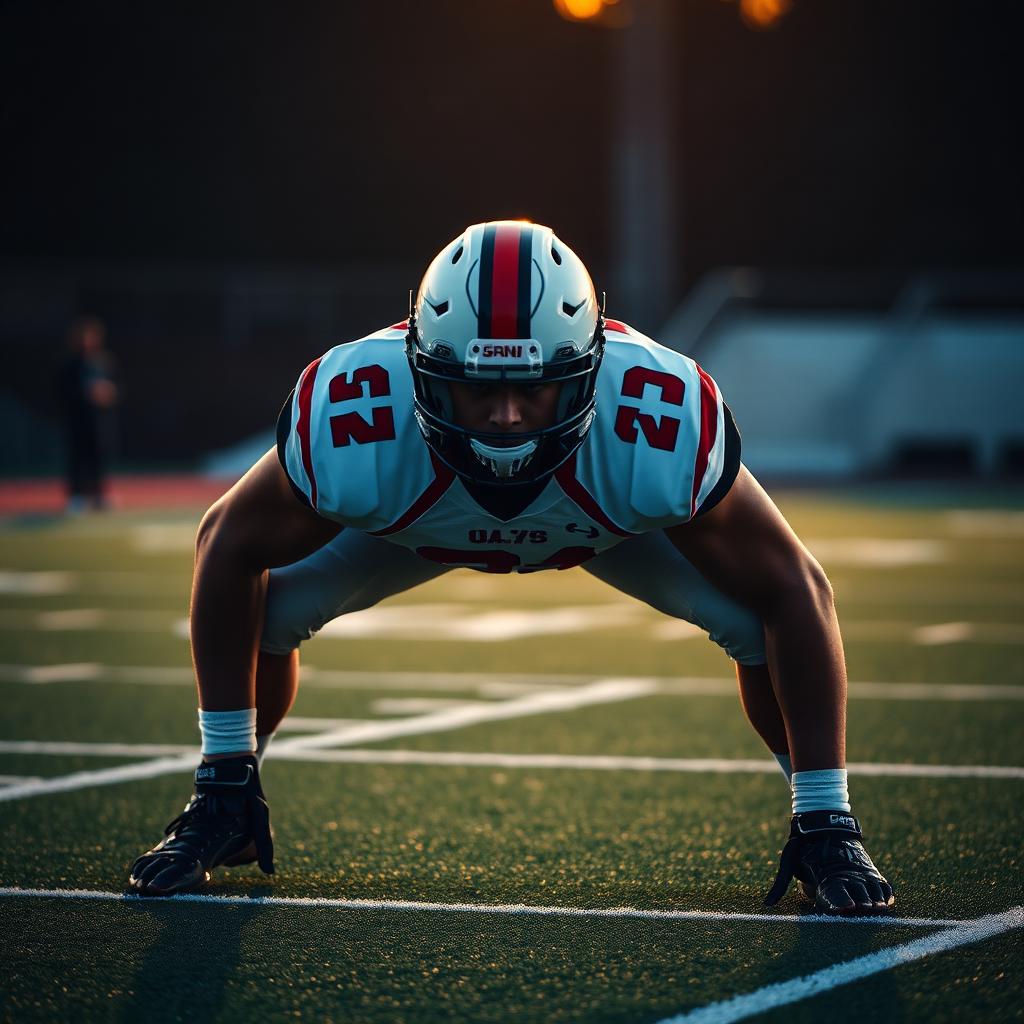 The Defensive End Stance: Building Your Foundation